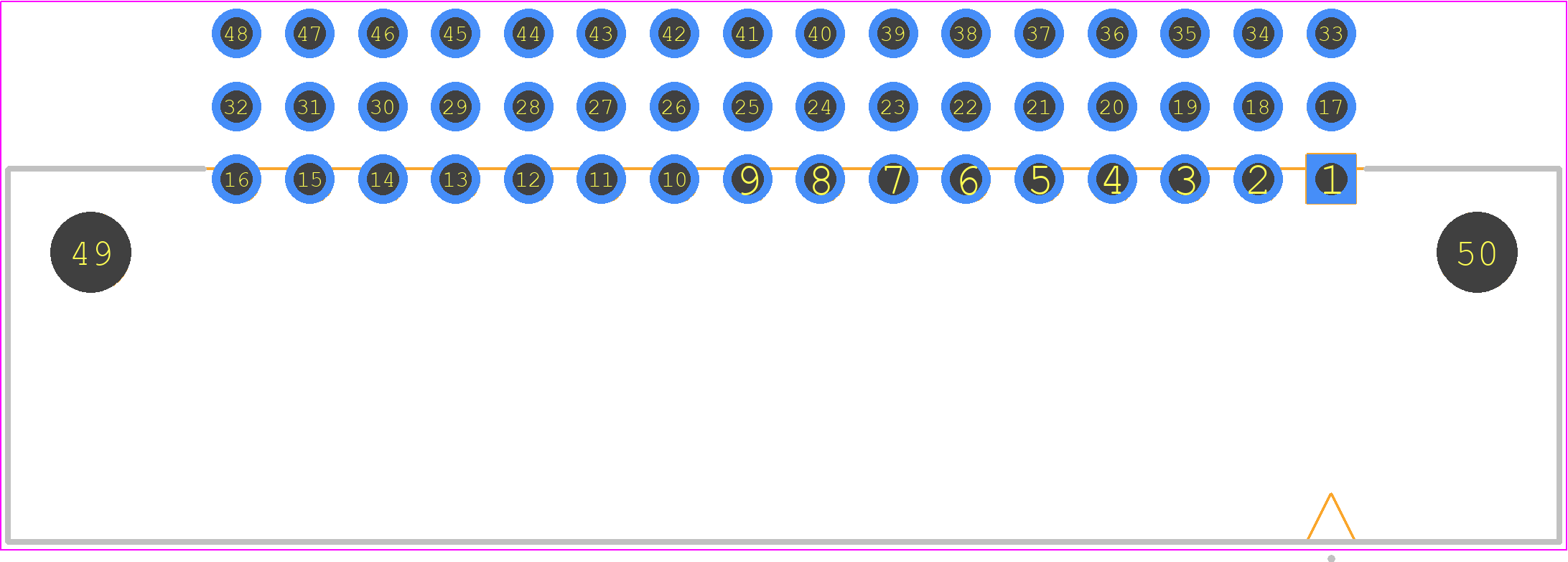 0923-148-6921 - HARTING PCB footprint - Other - Other - 0923-148-6921