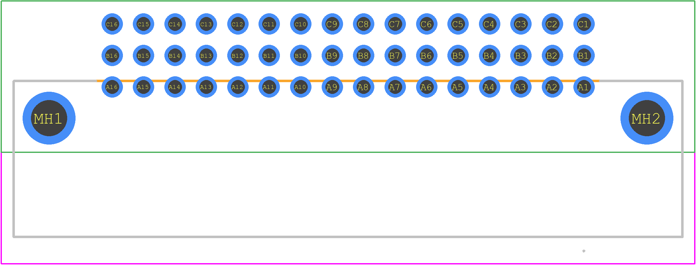 09231486921 - HARTING PCB footprint - Other - Other - 09231486921