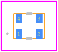 AMPDDFH-A02 - ABRACON PCB footprint - Other - Other - AMPDDFH-A02