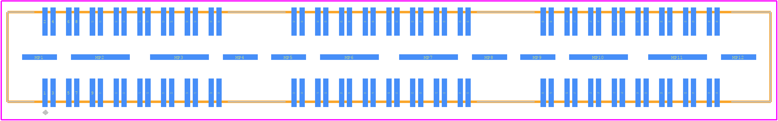 QSS-048-01-L-D-DP - SAMTEC PCB footprint - Other - Other - QSS-048-01-L-D-DP-7
