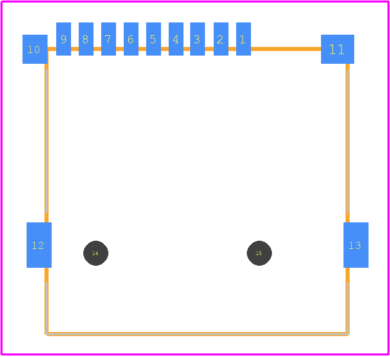 TF-015 - SOFNG PCB footprint - Other - Other - TF-015-4
