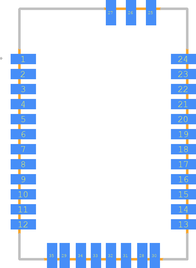 RN42N-I/RM - Microchip PCB footprint - Other - Other - RN42N