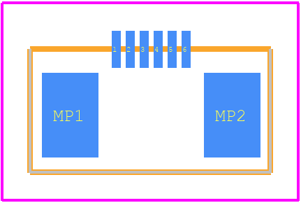AFC07-S06ECC-00 - JUSHUO PCB footprint - Other - Other - AFC07-S06ECC-00-1