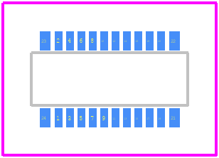 DF40C-20DP-0.4V(51) - Hirose PCB footprint - Other - Other - DF40C-20DP-0.4V(51)
