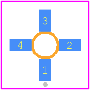 MAR-1SM+ - Mini-Circuits PCB footprint - Other - Other - MAR-1SM+-1