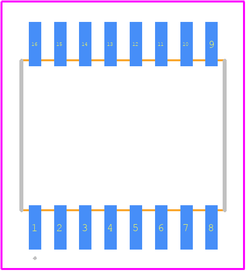LC01-6 - SEMTECH PCB footprint - Other - Other - SO-16W
