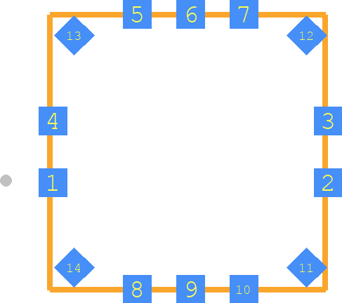 JS1300AQ - E-Switch PCB footprint - Other - Other - JS1300