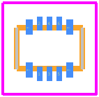 505417-0610 - Molex PCB footprint - Other - Other - 505417-0610-1
