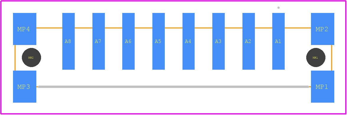 294652 - TE Connectivity PCB footprint - Other - Other - 294652-2