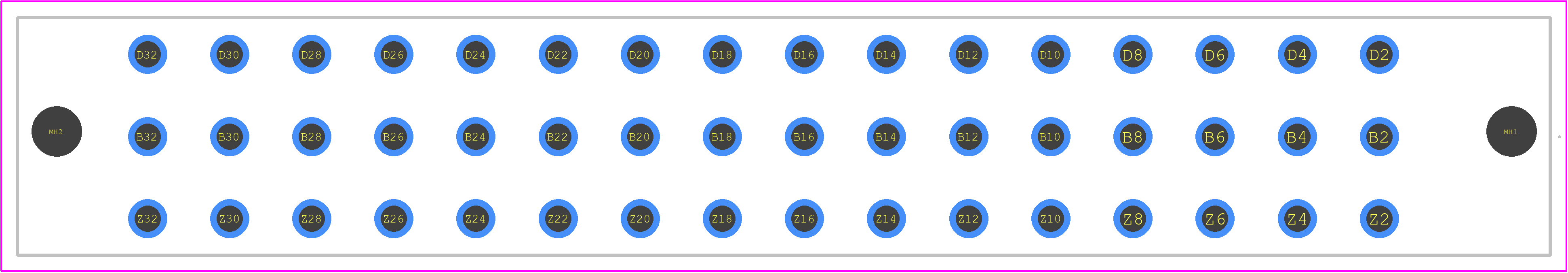 166648-4 - TE Connectivity PCB footprint - Other - Other - 166648-4-3
