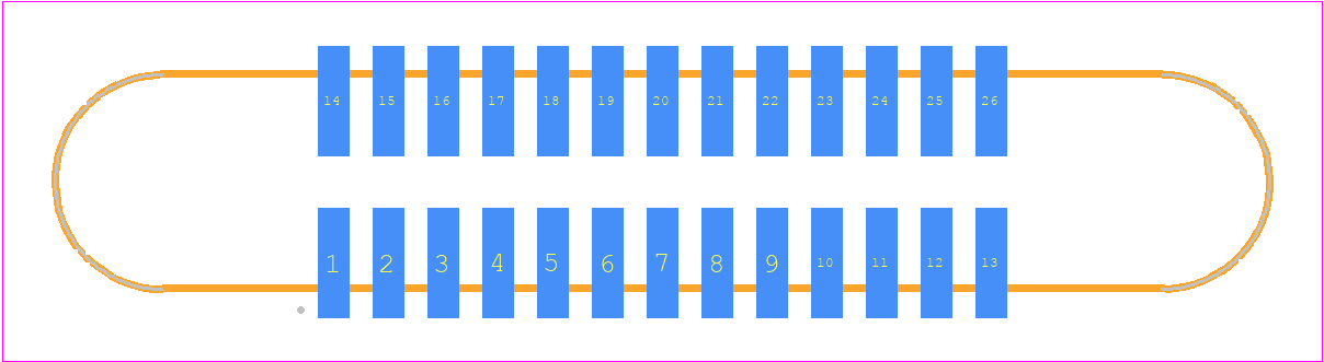 G125-MS12605M1R - Harwin PCB footprint - Other - Other - G125-MS12605M1R