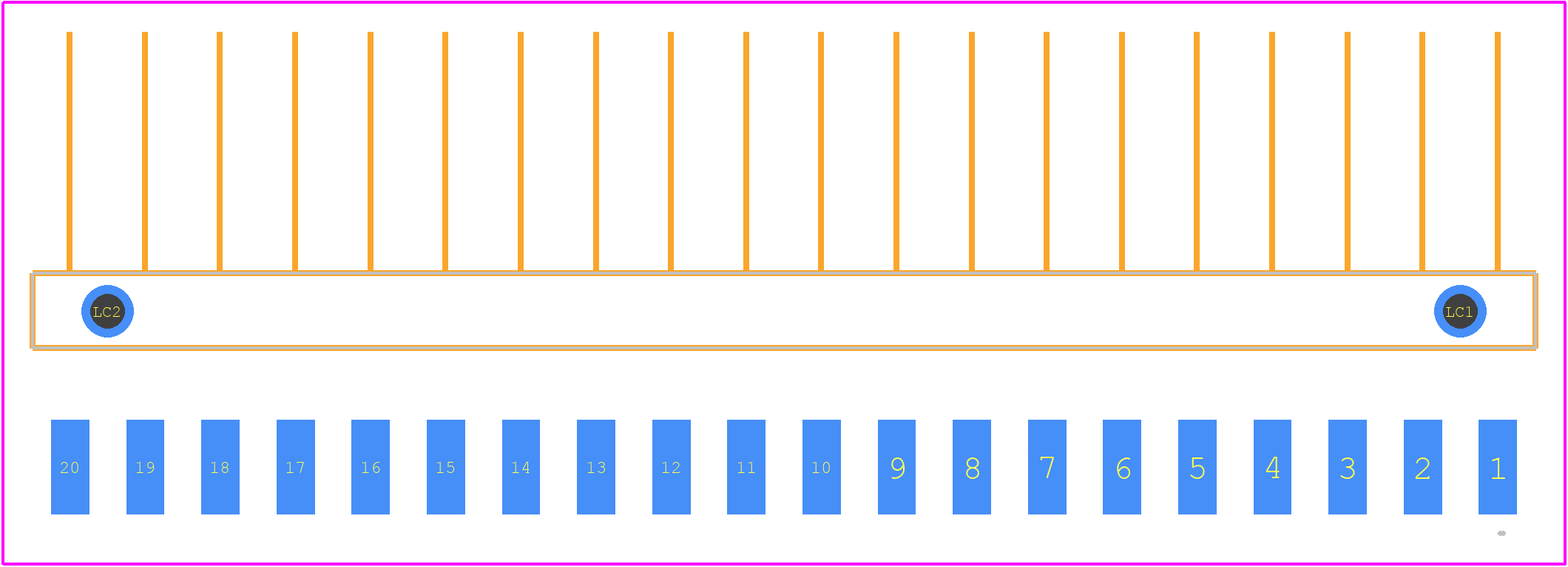 TSM-120-02-L-SH-LC-P - SAMTEC PCB footprint - Other - Other - TSM-120-02-L-SH-LC-P-2