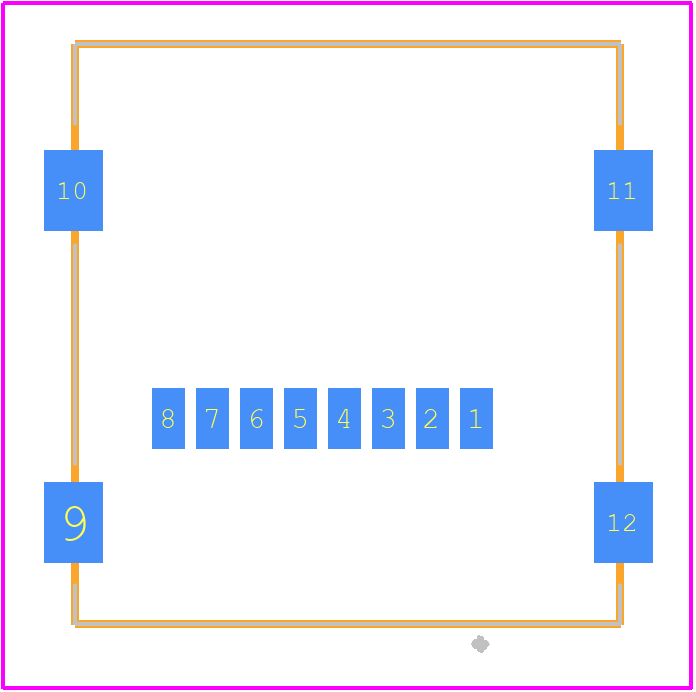 47219-2001 - Molex PCB footprint - Other - Other - 47219-2001