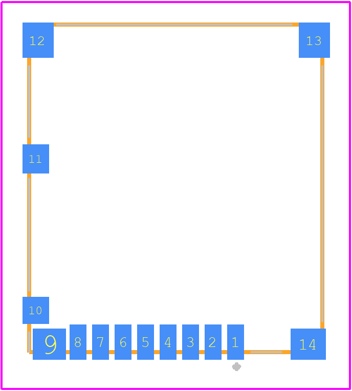 502774-0891 - Molex PCB footprint - Other - Other - 5027740891