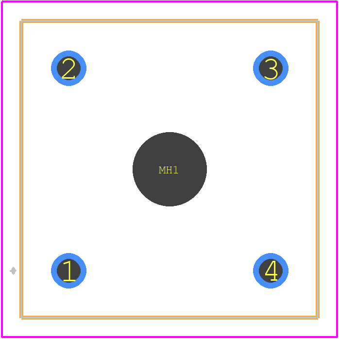 VS-KBPC602 - Vishay PCB footprint - Other - Other - VS-KBPC602-3
