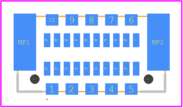 1053609 - Phoenix Contact PCB footprint - Other - Other - 1053609-2