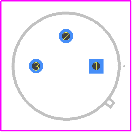 2N3019 - Multicomp Pro PCB footprint - Other - Other - 2N3019
