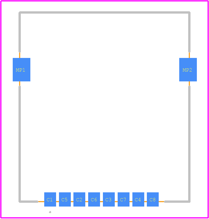 693022010811 - TDK PCB footprint - Other - Other - 693022010811-1