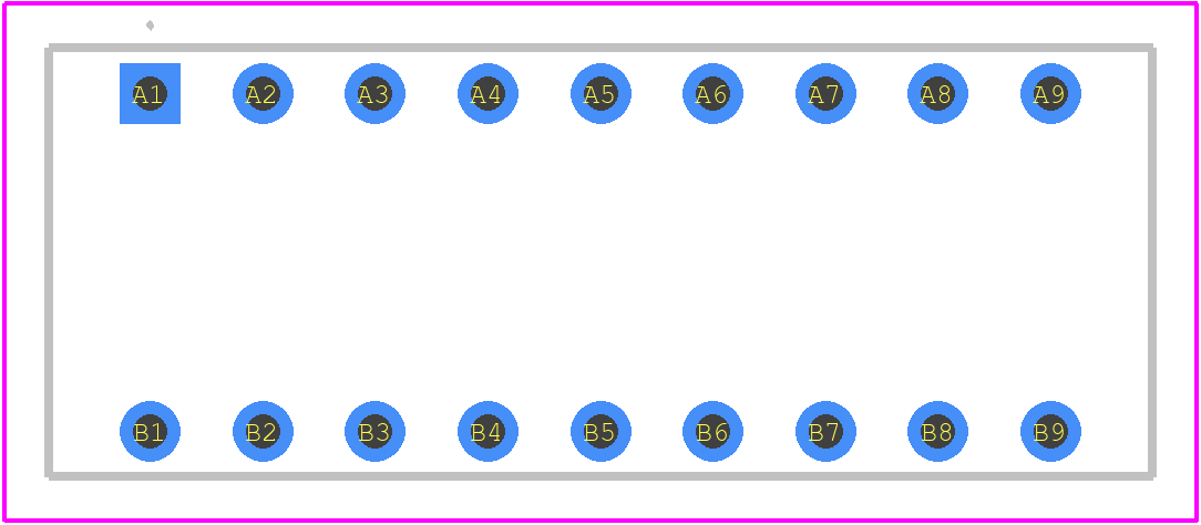 78B09ST - Grayhill PCB footprint - Other - Other - 78B09ST-2
