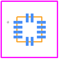 MP5087GG-P - Monolithic Power Systems (MPS) PCB footprint - Other - Other - QFN-12 (2mmx2mm)_2023-1