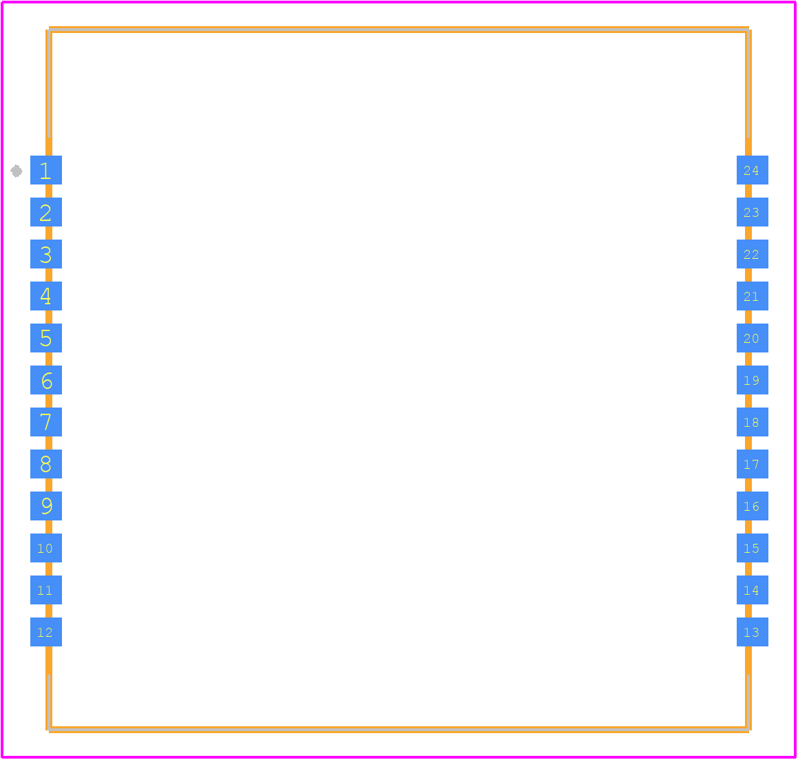 RM191-SM-01 - Laird Connectivity PCB footprint - Other - Other - RM191-SM-01
