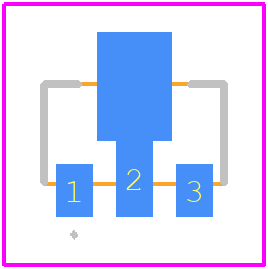 DSS4540X-13 - Diodes Incorporated PCB footprint - Other - Other - SOT89_2008