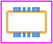5050060812 - Molex PCB footprint - Other - Other - 5050060812-3