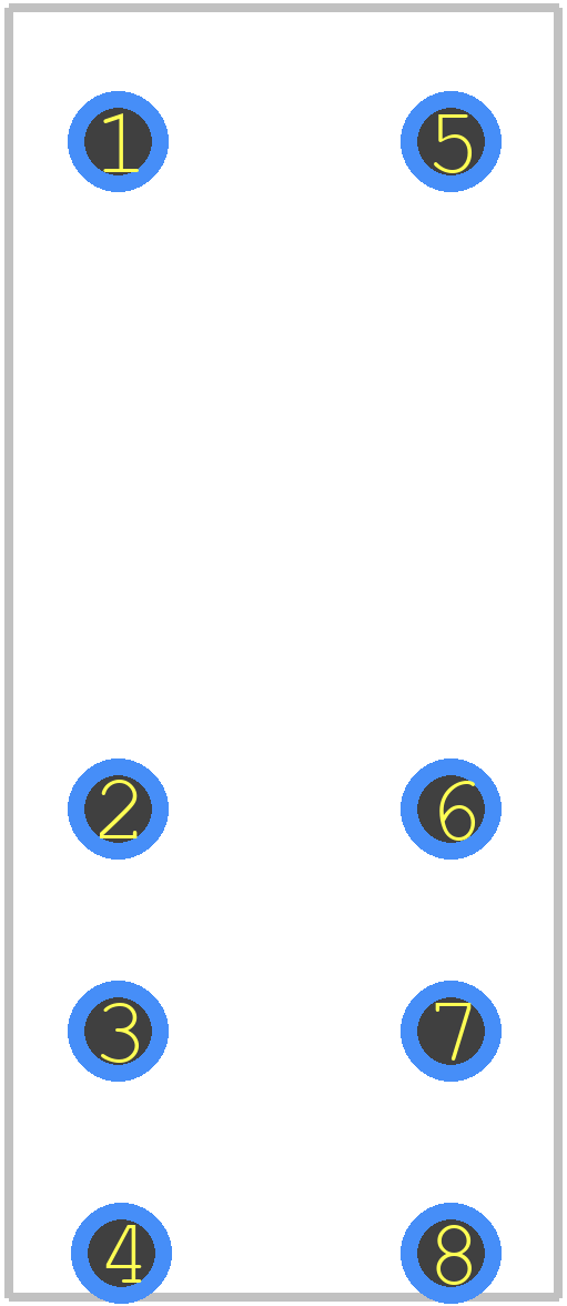 40.52.8.024.0000 - FINDER PCB footprint - Other - Other - Pin length 5.3 mm