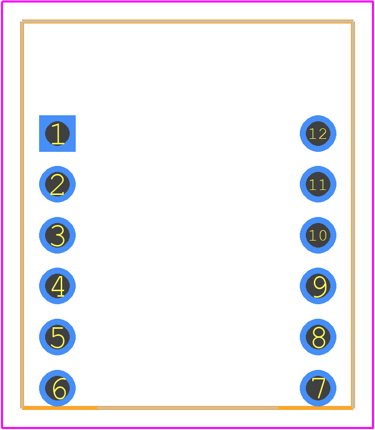 ZPT-8RD - RF SOLUTIONS PCB footprint - Other - Other - ZPT-8RD-2