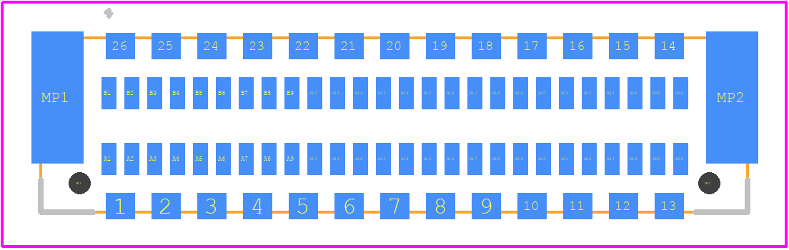 1043756 - Phoenix Contact PCB footprint - Other - Other - 1043756-4
