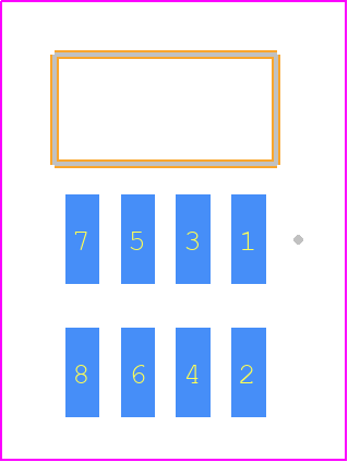 FTSH-104-02-L-DH-TR - SAMTEC PCB footprint - Other - Other - FTSH-104-XX-YYY-DH-TR