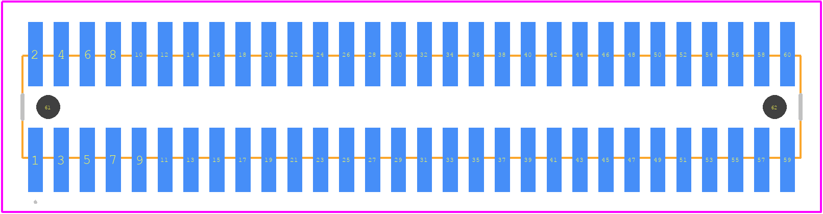 FTR-130-03-L-D-LC - SAMTEC PCB footprint - Other - Other - FTR-130-03-L-D-LC-1