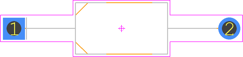 1N5407 - onsemi PCB footprint - Other - Other - CASE 267−05
