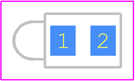 5912201007F - Dialight PCB footprint - Other - Other - 5912201007F-2