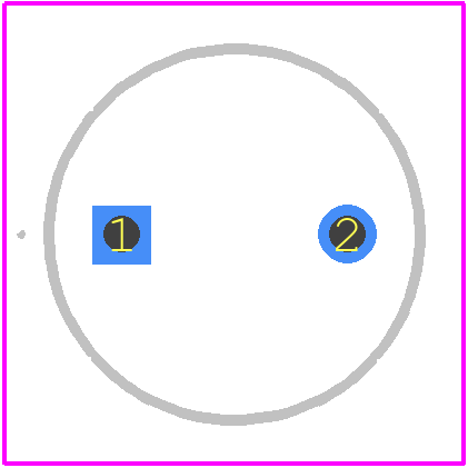 MRT5AMMO - Bel PCB footprint - Other - Other - 8.35 x 7.7mm