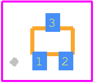SI2102-TP - MCC PCB footprint - Other - Other - SOT-323