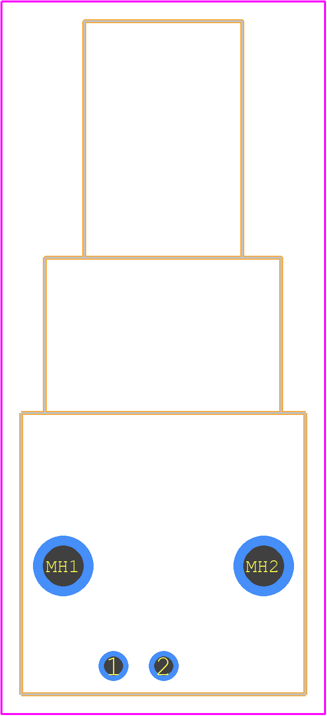 031-5637 - Amphenol PCB footprint - Other - Other - 031-5637-1