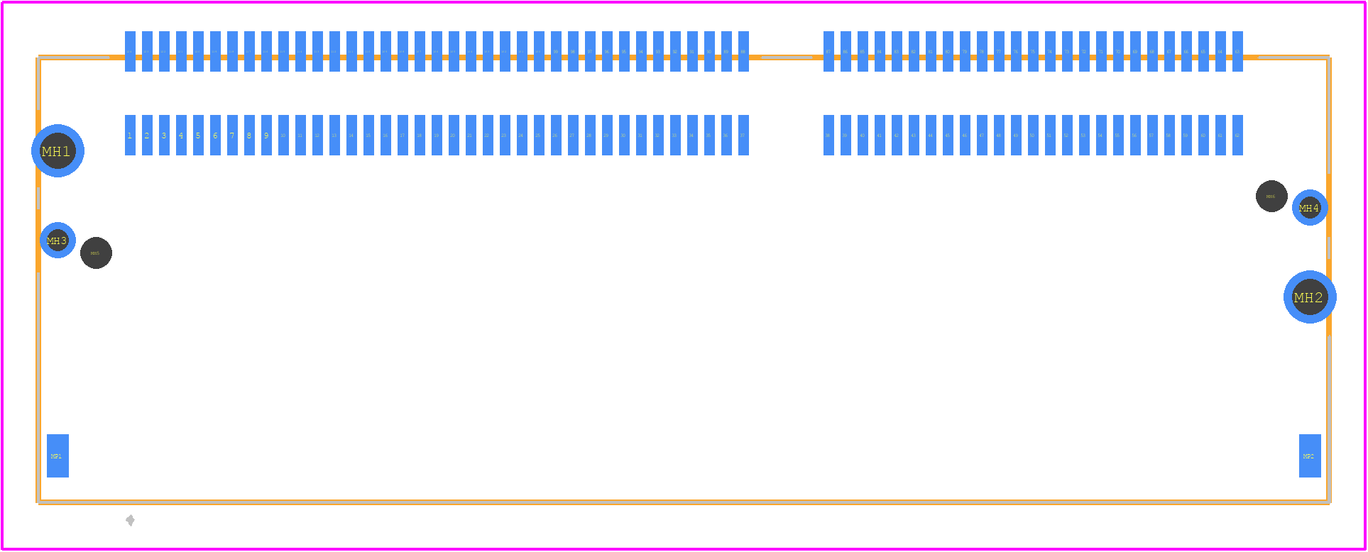 2343571-1 - TE Connectivity PCB footprint - Other - Other - 2343571-1-3