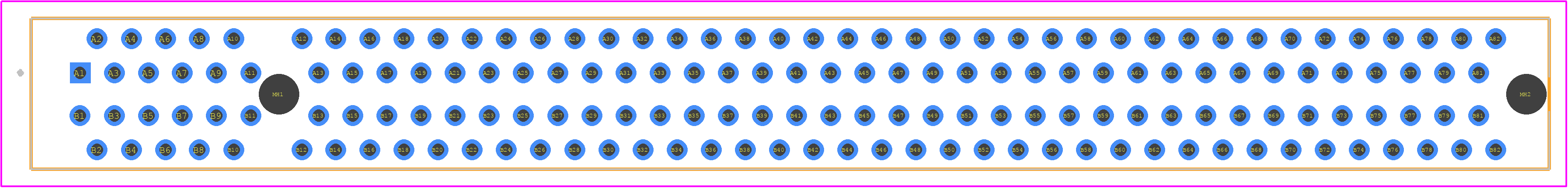 10018784-10203TLF - Amphenol PCB footprint - Other - Other - 10018784-10213TLF-1