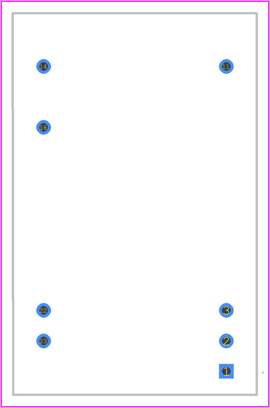 EC6AW-110S12 - Cincon PCB footprint - Other - Other - EC6AW-110S12-4