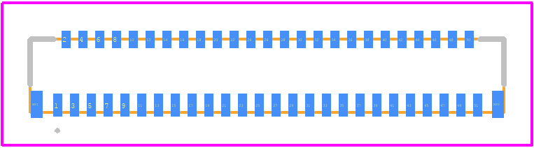 FH36W-51S-0.3SHW(99) - Hirose PCB footprint - Other - Other - FH36W-51S-0.3SHW(99)-1