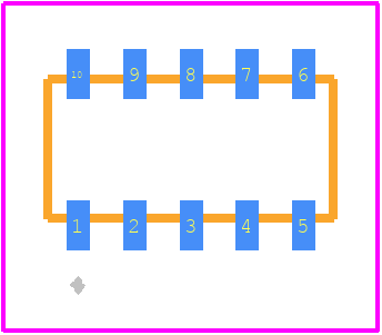 EXB-A10P331J - Panasonic PCB footprint - Other - Other - EXB-A10P331J-2