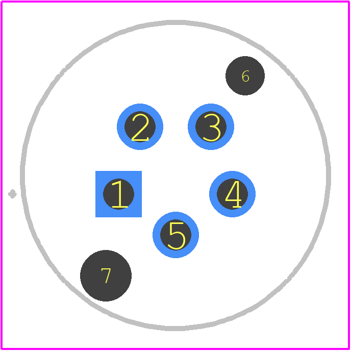 21033962506 - HARTING PCB footprint - Other - Other - 21033962506