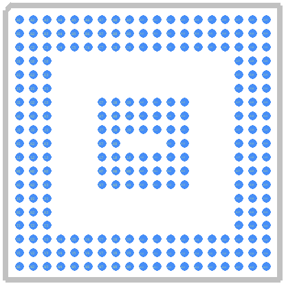 XC7A35T-1CPG236C - AMD PCB footprint - Other - Other - CP/CPG236(0.5 mm Pitch)