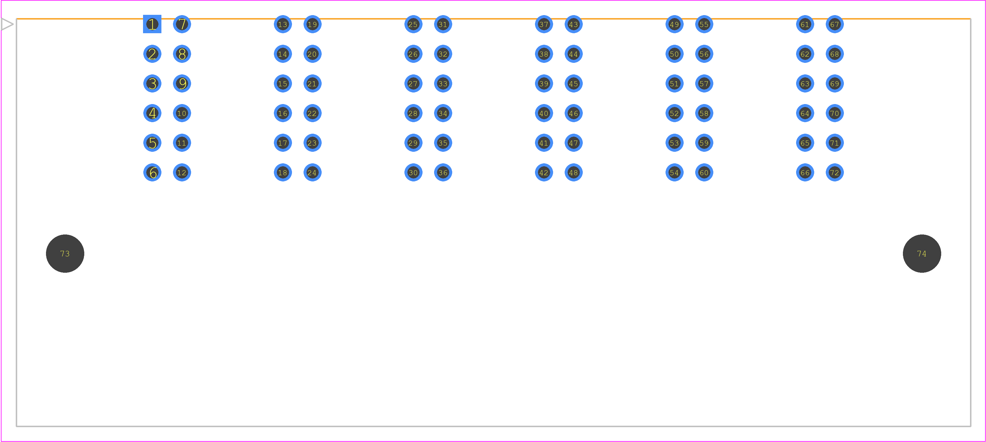 1510350006 - Molex PCB footprint - Other - Other - 1510350006