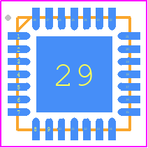 ES8388 - Everest PCB footprint - Quad Flat No-Lead - Quad Flat No-Lead - ES8388