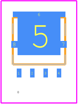 SQJ431EP-T1_GE3 - Vishay PCB footprint - Other - Other - SQJ431EP-T1_GE3-6