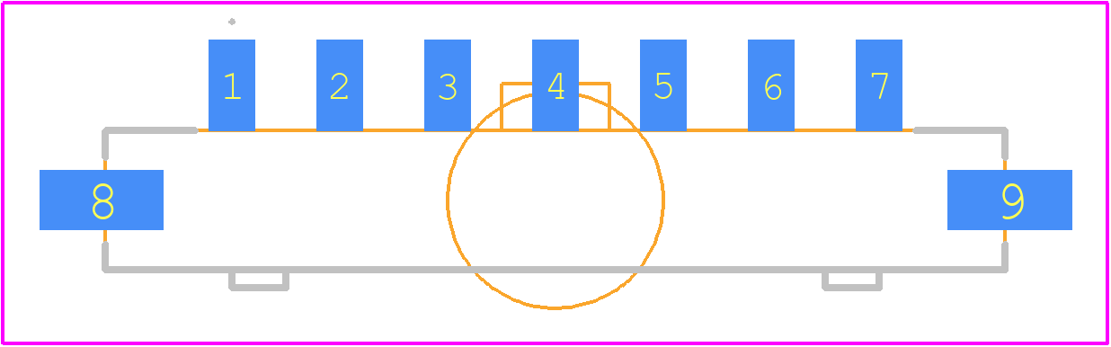 2-1445096-7 - TE Connectivity PCB footprint - Other - Other - 2-1445096-7-1