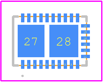 LT3690EUFE#PBF - Analog Devices PCB footprint - Other - Other - UFE Package Variation: UFE26MA 26-Lead Plastic QFN(4mm×6mm)