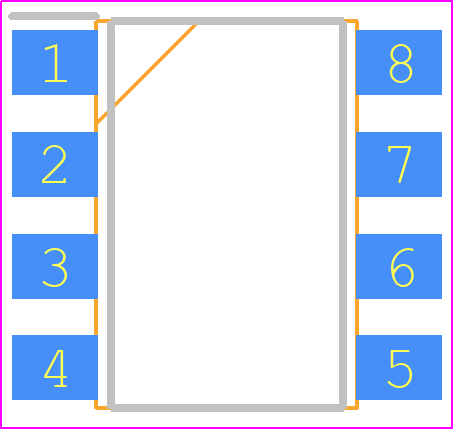 PR39MF51YIPF - Sharp Microelectronics PCB footprint - Small Outline Packages - Small Outline Packages - R39MF5